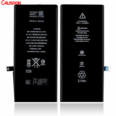 IPhone 6 6s 7 8 प्लस X Xr Xs 11 12 प्रो के लिए रिचार्जेबल सेल फोन बैटरी पैक 3.82V
