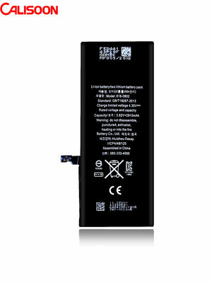 आईफोन के लिए लिथियम पॉलिमर आंतरिक बैटरी आईफोन 6 वोल्टेज 3.7V